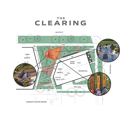 The Spoke Urban Forest - The Clearing